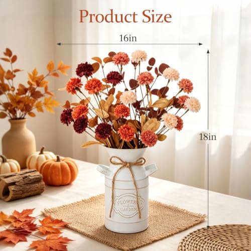 Fall Thanksgiving Table Decorations, Farmhouse Centerpieces for Tables