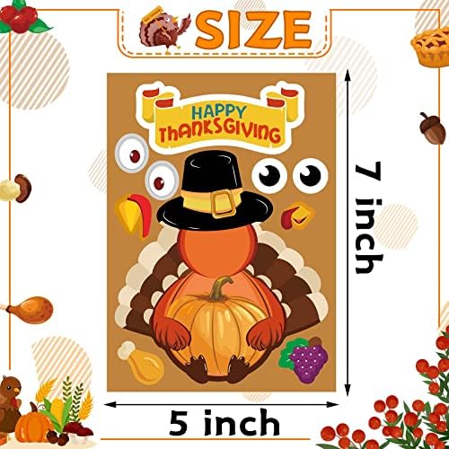 Thanksgiving Stickers for Kids-Thanksgiving Stickers Turkey Stickers