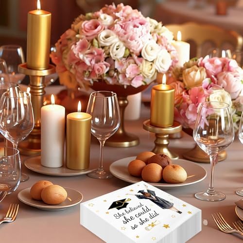 Congrats Graduation Napkins - 50pcs, 2Ply