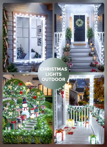 LED Christmas Lights Indoor Outdoor, 33FT 100 Count Mini String Lights