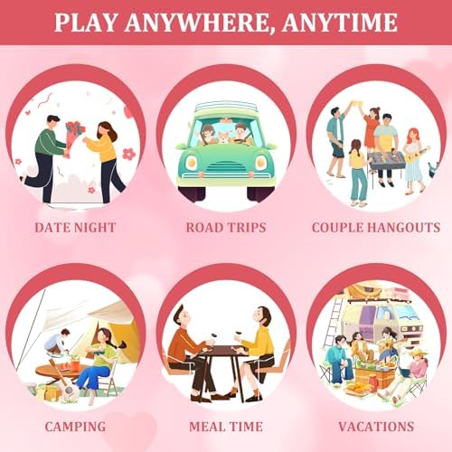 Tipsy Time Couples Games for Adults, Drinking Couples Card Game