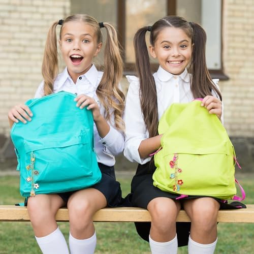 AUGSUN 189Pcs Teacher Keychain Making Kit School DIY Keychain Craft