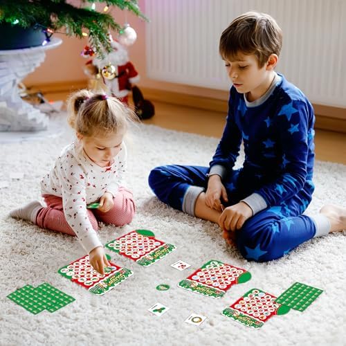 Socks Christmas Bingo Games for Kids, Christmas Crafts