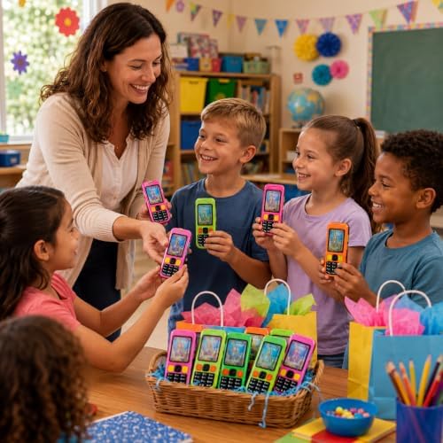 Gejoy 16 Pcs Handheld Water Ring Games for Kids Party Favors Gifts, Cute