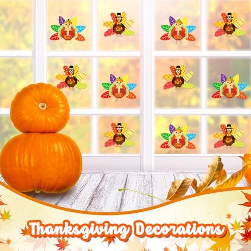 BBTO 36 Sets Thanksgiving Turkey Craft Kit Fall Craft, Fresh Style