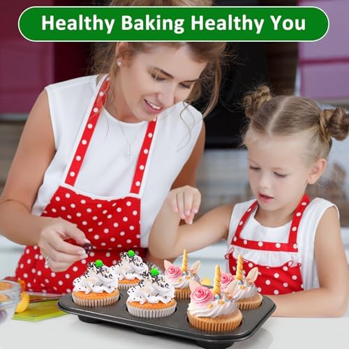 Caperci 200pcs Parchment Jumbo Cupcake Muffin Liners for Baking Large Cups