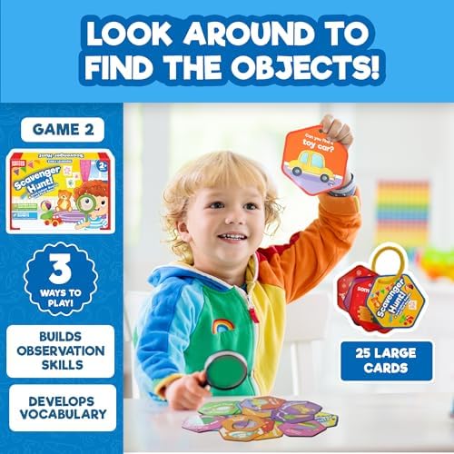 Doctor Jupiter My First Box of Games for Kids Ages 2-3-4 Year Old