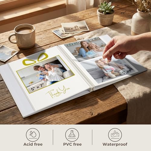 Vienrose Gift Self Adhesive Photo Album 11x10.7 40 Pages Beige