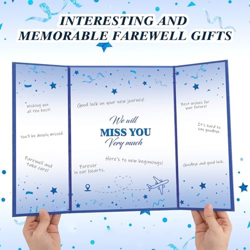 Farewell Guest Book Alternative, Farewell Gifts for Coworkers 18 X 12 In