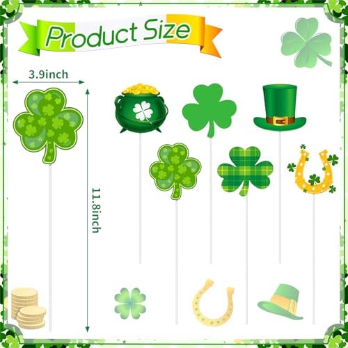 Pickmesh 6 Pcs 12" Fall Football Outdoor Decor Metal Football Garden Stake