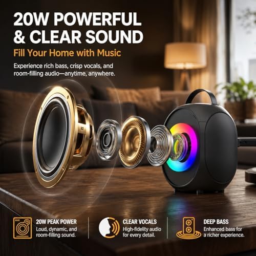 Kinglucky Karaoke Machine for Kids & Adults,Portable,Gifts for Loved One