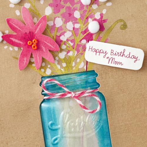 Hallmark Signature Birthday Card for Mom (Flowers)