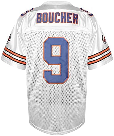 Phoneutrix Bobby Boucher #9 The Waterboy Adam Sandler Movie Mud Dogs Bourbon Bowl Football Jersey
