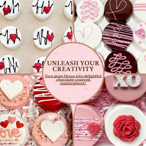 HKNMTT Round Silicone Molds 3 PCS, 12-Cavity 2.1" Round Cylinder Chocolate Covered Cookie Mold, Food Grade Non-Stick Baking Moulds for Candy Handmade Soap Pudding Jello Mini Cake Jelly Brownie