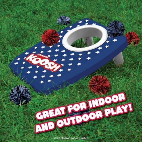 Koosh Cornhole Set for Kids, Outdoor Toys for Kids, Koosh Balls Included