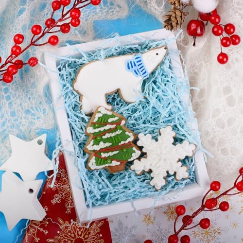 Zankubom 10 LB Light Blue Crinkle Cut Paper Shred Filler Great for Gift Wrapping, Basket Fillers, Birthday, Gift Wrapping, Anniversary, Halloween Thanksgiving Christmas Party Decor Filling Supplies