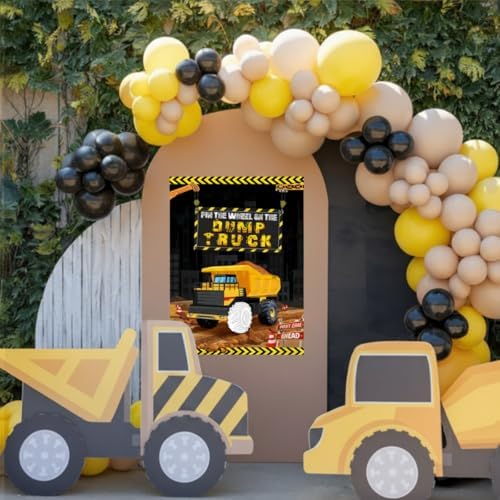 Faccito Construction Party Game Construction Birthday Party Supplies