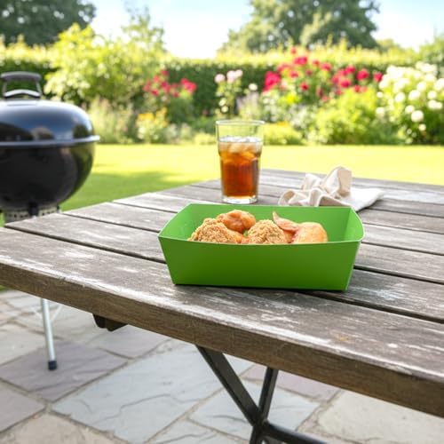 25 Pcs Paper Food Tray 4 lb Large Food Boats Nacho Plates