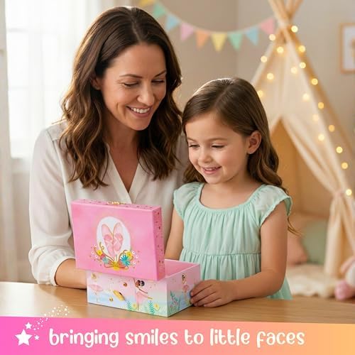 Giggle & Honey® Musical Ballerina Jewelry Box for Girls