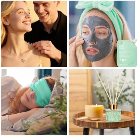 35 Pcs Gifts for Women, Tea Tree Spa Gift Basket Set, Face Skin Care Set