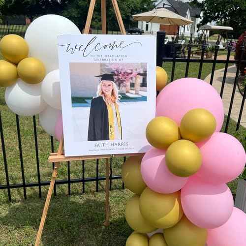 IZI POD Personalized Graduation Welcome Sign, Custom Graduation Party Poster, Graduation Welcome Canvas, Graduation Sign 2026, Graduation Party Decorations, Gifts For Student, Graduates - Style 1