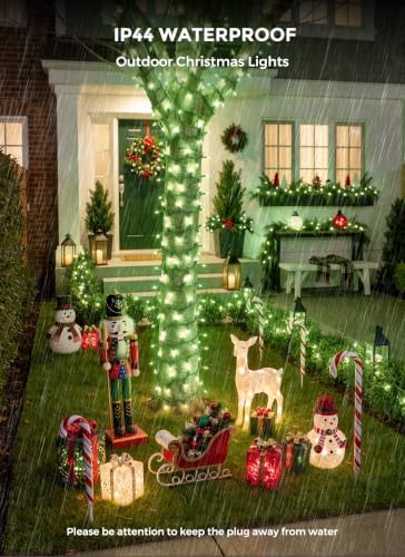 LED Christmas Lights Indoor Outdoor, 33FT 100 Count Mini String Lights