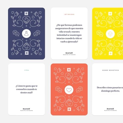 BestSelf Nuestra Intimidad – 150 Cartas de Intimidad, Juego para Parejas