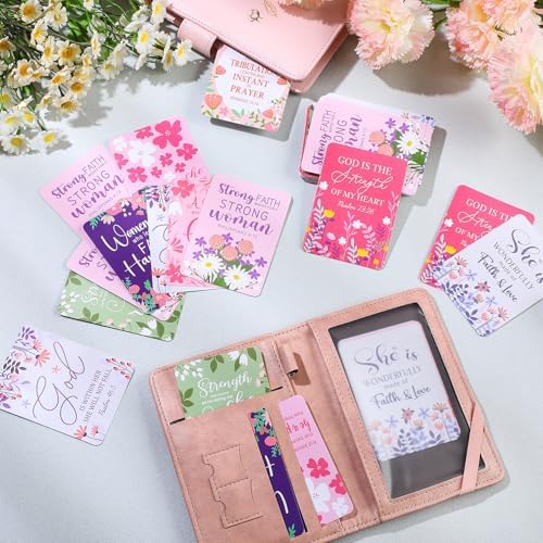 60 Pcs Faith Prayer Card for Women Bulk Christian Prayer Cards