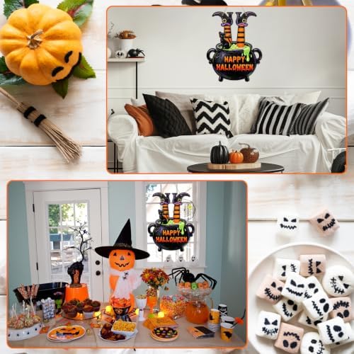 24 Pcs Halloween Coloring Wreath Crafts Color Your Own Witch Pot Crafts