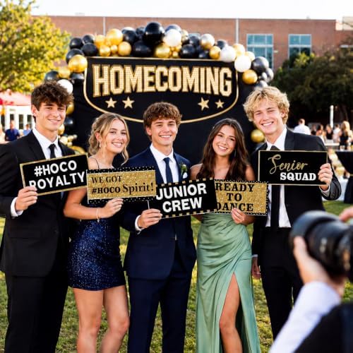 Beeveer 24 Designs Homecoming Photo Booth Props Class Reunion Sign