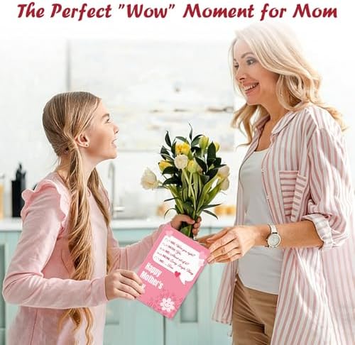 D4DREAM Happy Mothers Day Card from Daughter Son