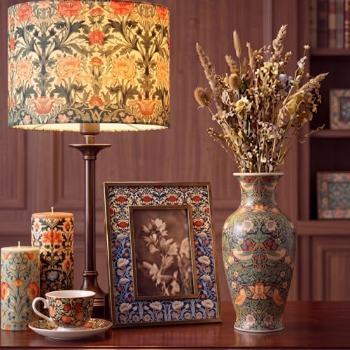 Tenceur 48 Pack 12 Styles William Morris Floral Decoupage Napkins, 13 Inch