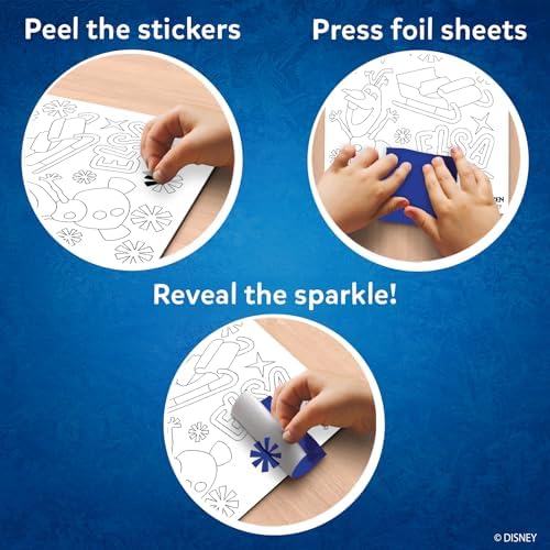Skillmatics Foil Fun Disney Frozen, Foil Art & Craft Kit, Gift for Kids