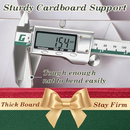 Christmas Nutcracker and Figurine Collectible Storage Box Stores Up to 9 16" Nutcrackers Holiday Ornaments Storage Box with Adjustable Dividers Zippered Top Xmas Decorations Storage Containers