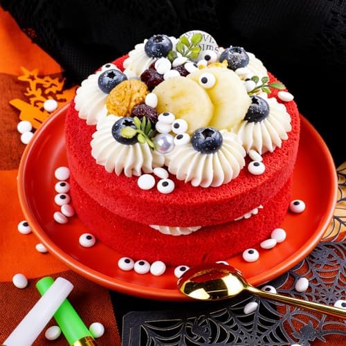 Candy Eye for Decorating Edible, 7mm Halloween Eyes Sprinkles Sugar 3.53oz