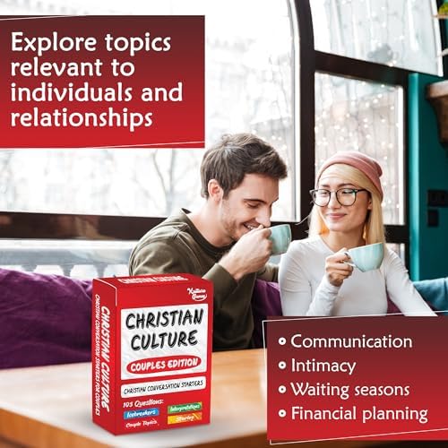 Kulture Games Christian Culture | Conversation Starters | Meaningful Discussions that Bring Couples Closer to Each Other | to God - Christian Cards & Gifts (Couples Edition)