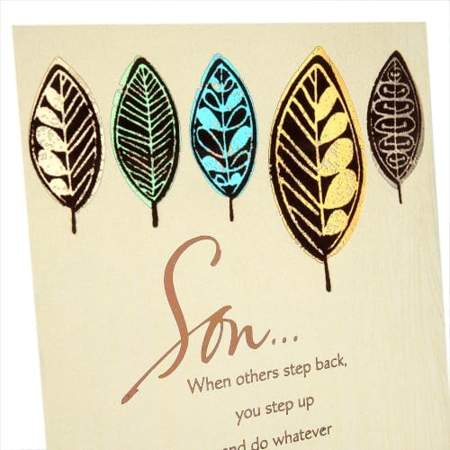 Hallmark Father's Day Card for Son (A Fine Example of a Good Man), Model: 599FFW9592