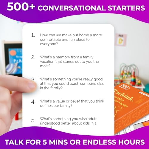 Quokka Conversation Cards Game - Fun Talking Board Game for Family Night