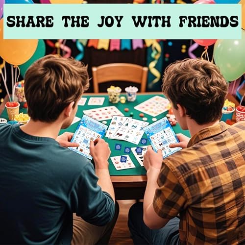Winter Bingo Games Cards For Adults, Christmas Bingo Cards For Party, Snowman Xmas Party Decorations Favors Supplies, Merry Christmas Game For Family Friends, Holiday Games For 24 Players -12