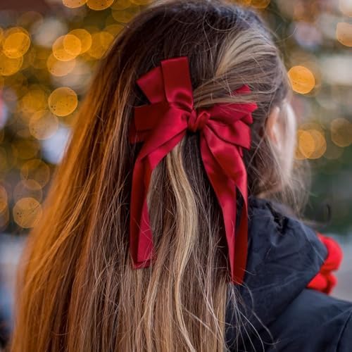 Christmas Ribbon, 0.8 inches x 25 Yards, Christmas Gift Wrapping