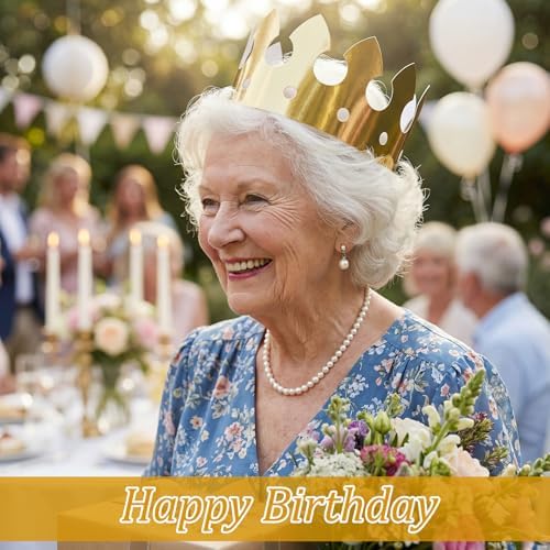 200pcs Gold Paper Crowns Bulk,Classic Style King Crown Princess Hats
