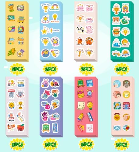 Back to School Supplies,400 Pcs Teacher Motivational Stickers for Kids