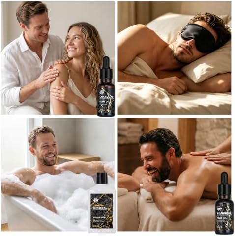 Gifts for Women & Men, 35 Pcs Charcoal Spa Gifts Basket, Get Well Soon Set