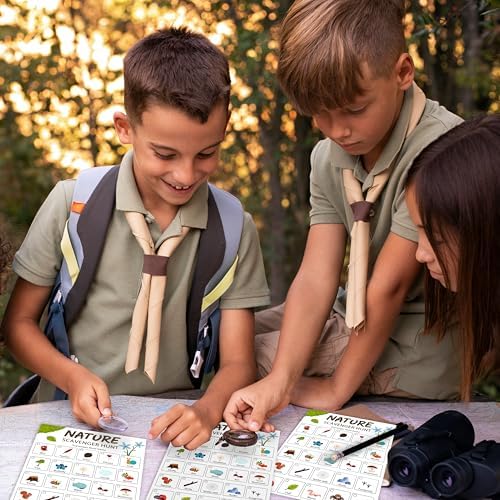 Nature Scavenger Hunt Card for Road Trips and Camping