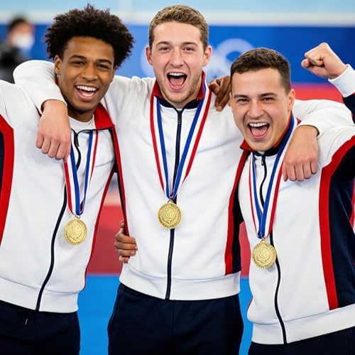 Gold Medals for Awards,1st Winner Medals for Sports, Competitions, Party, Olympic Style, 2 Inches