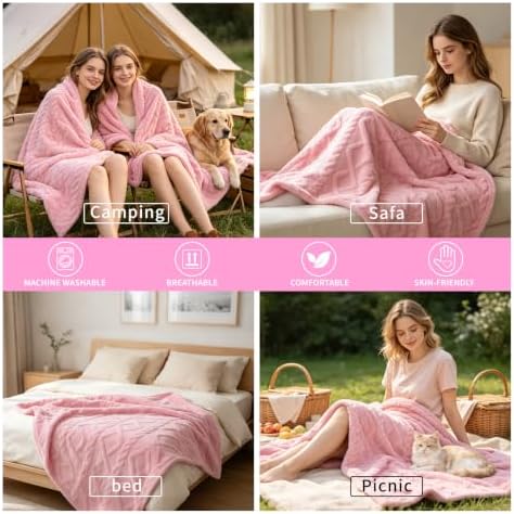 Gifts for Women, 35 Pcs Rose Home Spa Gifts Basket, Get Well Soon Gifts Set