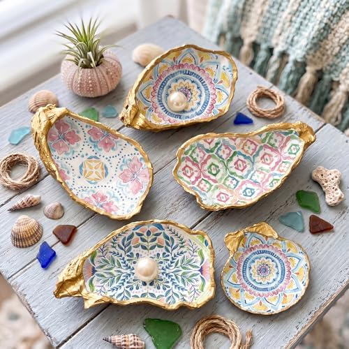 Yexiya 36 Sheet 6 Style Mediterranean Tile Paper Napkins for Decoupage
