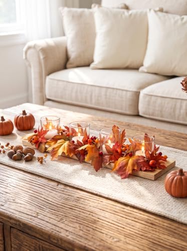 Romadedi Fall Table Centerpiece, Thanksgiving Decor, 15.7 in