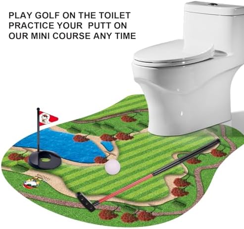 GOODLYSPORTS Toilet Golf Gifts for Men, Funny White Elephant Gifts Adults