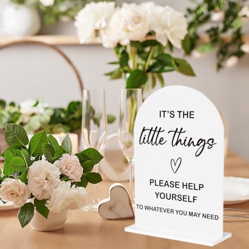 Wedding Bathroom Basket Sign Wedding Engagement Bridal Shower Baby Shower Ceremony Reception Event Party Bathroom Basket Acrylic Decor 5"x7"
